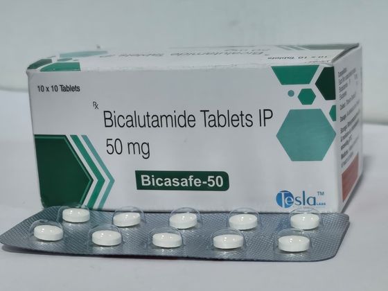 Bicalutamide Tablets IP 50 mg pack shot