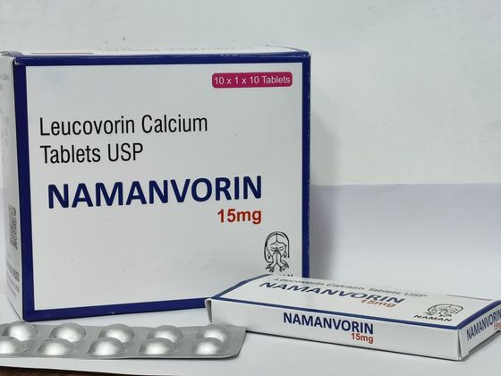 Leucovorin Calcium Tablets USP 15 mg pack shot