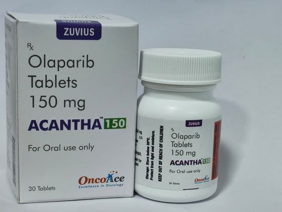 Olaparib Tablets 150 mg pack shot